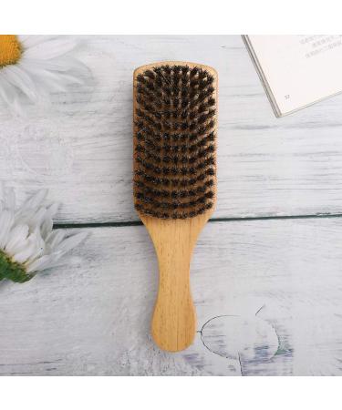 Double-Sided Beard Brush for Men | Multifunctional Face Hair & Shaving Tool | Promotes Beard Growth & Care - Buy Online on GoSupps.com