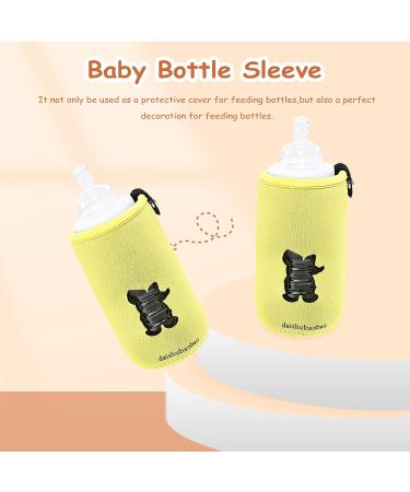 TOYANDONA Infant Bottles 4pcs Baby Bottle Sleeves Baby Glass Bottle Insulator Sleeve Baby Feeding Bottle Cover Baby Nursing Bottle Protector for Toddler Infant Random Color Baby Glass Bottles - Buy Online on GoSupps.com