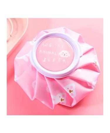 Body warmer bag 1 piece of cartoon heat bottle double use summer ice bag reusable knee head leg relief pain ice cream bag hand warmer hot water bottle (color: 01)