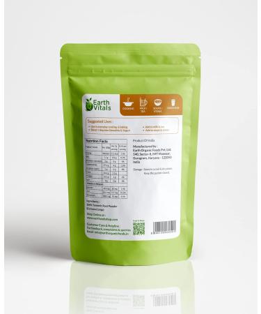 Earth Vitals Turmeric Powder 8oz - High Curcumin Raw Superfood from India - Buy Online on GoSupps.com