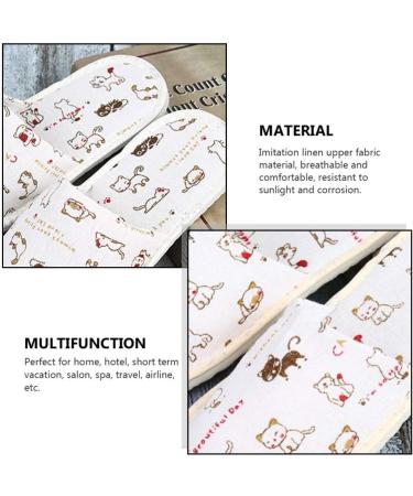 Buy Heallily Disposable House Shoes for Couples - Slipproof Hotel Slippers & Travel Sandals - Comfort & Convenience - Buy Online on GoSupps.com