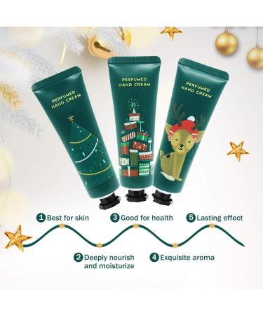Hand Cream Set - Moisturizing Mini Hand Care Gift Set (3 x 30ML) | Perfect Christmas Gifts for All - Buy Online on GoSupps.com