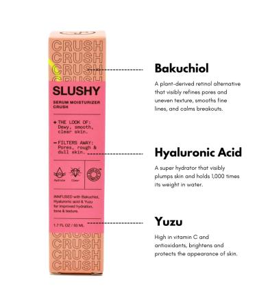 iNNBEAUTY PROJECT Slushy Serum Moisturizer with Bakuchiol - Hydrating Skincare 1.7 oz | Buy Internationally - Buy Online on GoSupps.com