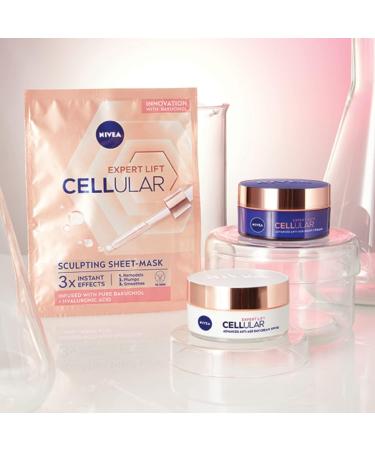 NIVEA Cellular Expert Lift Anti-Age Day Cream 50ml Anti-Wrinkle Cream with Pure Bakuchiol and Two Types of Hyaluronic Acid Day Cream for Women Anti-Ageing Face Cream (Pack of 2) 50 ml (Pack of 2) Day cream - Buy Online on GoSupps.com