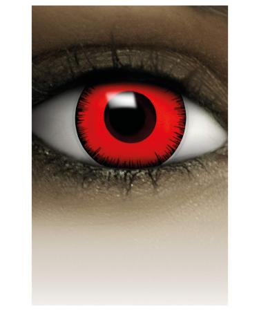 FXCONTACTS Colored Halloween Contact Lenses Red Volturi Vampire 2 Pieces (1 Pair) Without Prescription - Buy Online on GoSupps.com