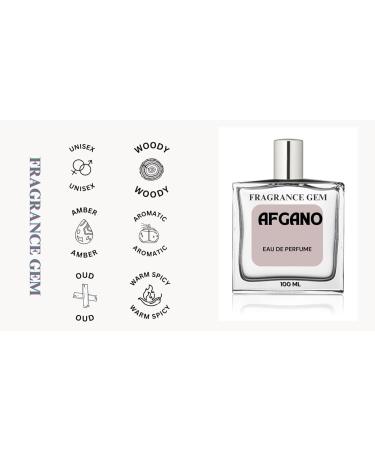 Fragrance Gem Afgano Perfume Spray | Eau De Parfume Experienced Fragheads Strong & Long Lasting Fragrance Amber Smoky Oud Wood Musculine Fragrance 3.4 OZ - Buy Online on GoSupps.com