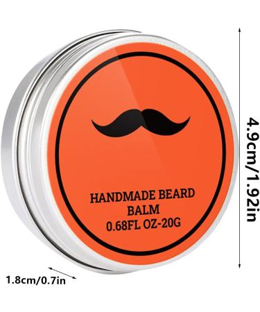  Holdes Men's Beard Moisturizing Cream - 20g Men's Mustache Care Conditioner - Nourishing Beard Cream For Aftershave In the Shower While Traveling Daily Nighttime  - Buy Online on GoSupps.com