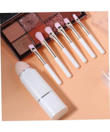 POPETPOP Eyeshadow Makeup Brush 2 Sets Makeup Brush Set Makeup Sponge Makeup Powder Brush Professional Makeup Brush Mini Makeup Brush s Bronzing Powder Travel Retractable White Plastic - Buy Online on GoSupps.com