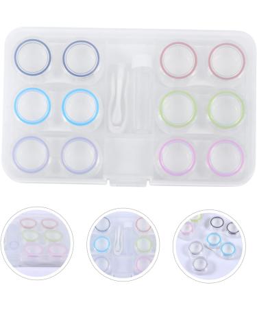 Shop Gatuida Travel Lens Holder Case - Stylish Organizer for Contact Lenses & Glasses | Durable Plastic Storage Box | Perfect for On-the-Go Use - Buy Online on GoSupps.com