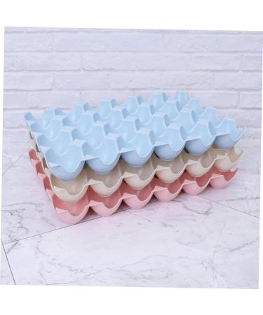 Hohopeti Box bandejas para comida Plastic Trays Recycled Egg cartons Bulk Egg Holder Egg Rack Drawer Thicken As Shown 29*19CM - Buy Online on GoSupps.com