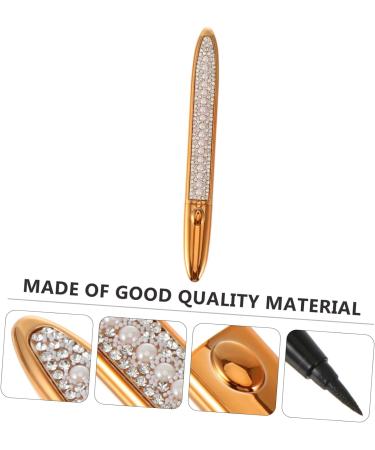 FOYTOKI 3pcs Self Adhesive Mascara Self- Adhesive Eyeliner Self-adhesive Eye Liner Lash Tools Golden Plastic - Buy Online on GoSupps.com