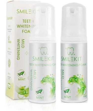 Fruit Flavored Teeth Whitening Foam, Teeth Whitening Foam Toothpaste, Deep Cleaning Foam, Tooth Stain Removal, Foam Mouthwash for Teeth Care