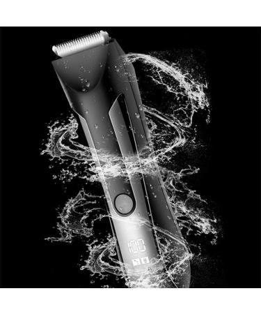 Hair Clippers for Men Body Hair Trimmer Shaver for Men Women Trimmer for Groin Pubic Replaceable Blade Groomer Electric Razor Waterproof Clippers - Buy Online on GoSupps.com