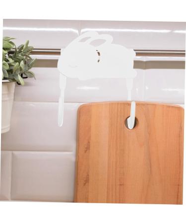 Alipis 2pcs Cute Rabbit Hook Heavy Duty Clothes Rack Towel Rack Hanging Towel Door Hangers Door Hook Key - Buy Online on GoSupps.com