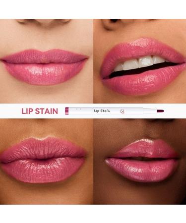  SONGVISON 2-in-1 matte lipstick with lip liner and lipstick effect highly pigmented waterproof extremely long-lasting color-resistant natural finish for makeup - Buy Online on GoSupps.com