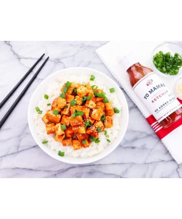 Keto Spicy Ketchup by Yo Mama's Foods Pack of (2) - No Sugar Added Low Carb Vegan Gluten Free Paleo Friendly and Made with Whole Non-GMO Tomatoes! Spicy Ketchup 397 g (Pack of 2) - Buy Online on GoSupps.com