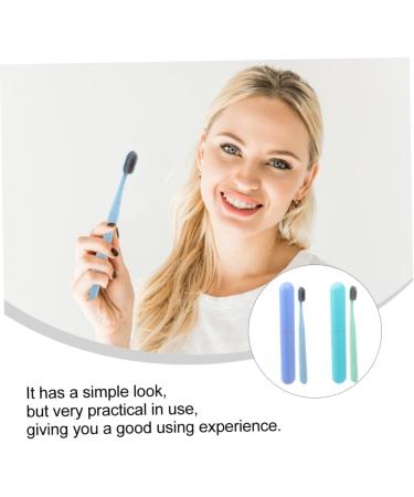 Healvian 6-Piece Travel Toothbrush Set | Portable Soft Manual Toothbrushes for Gum Care | Ideal Household Toothbrush Box - Buy Online on GoSupps.com