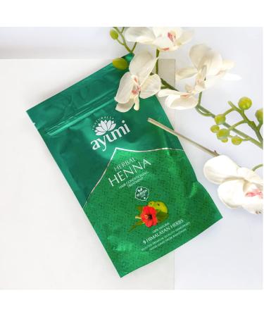 Ayumi Herbal Henna with 9 Himalayan Herbs - Conditioning Treatment (2 x 150g) | International Shipping Available - Buy Online on GoSupps.com