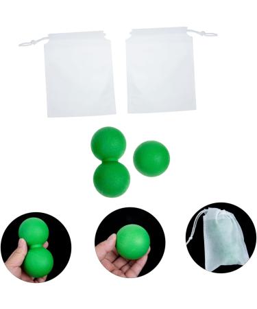 Healeeved Fascia Massage Balls Set | Lacrosse Ball for Rear Shoulder & Neck Pain Relief | Ero-Nuss-Yoga Roll Muscle Massager for Body - Buy Online on GoSupps.com
