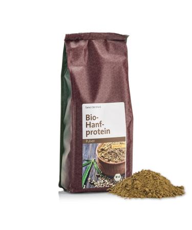 Sanct Bernhard Bio-Hanf protein powder from gently cold-pressed finely ground hemp seeds from controlled organic cultivation content 750 g