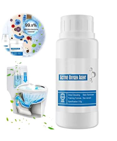 Splash Toilet Cleaner Foam Fizzy Toilet Cleanser Touch Free Foaming Detergent for in Toilets Deodorizing Suitable Squatting Pans Sewage Pipes Tile Walls Etc (B)
