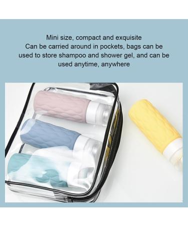 lmoikesz Travel Shampoo And Conditioner Containers Silicone For Comfort Travel Containers For Toiletries.travel Containers pink - Buy Online on GoSupps.com