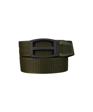 Men's Belt, Nexbelt EDC Titan OD Green Nylon Gun Tactical Ratchet Olive Belt for Concealed Carry