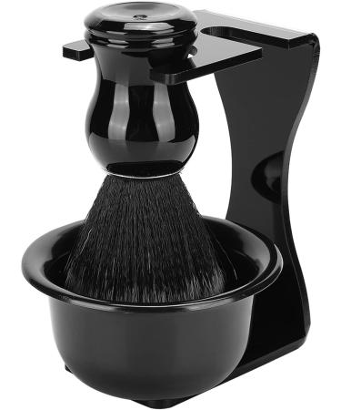 Boxwizard 3 Piece Beard Shaving Brush Set - Premium Bowl Holder for Men's Grooming & Hair Care - Buy Online on GoSupps.com