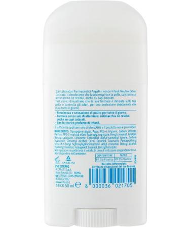  Italian Gourmet E.R. Infasil Neutro Extra Delicato Deodorant Stick without Aluminium Salts 12 x 50 ml + Italian Gourmet Polpa 400 g - Buy Online on GoSupps.com