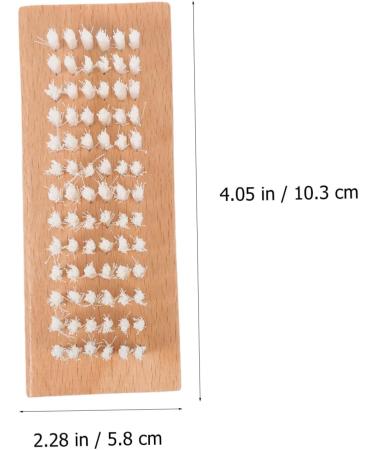 Beatifufu 1pc Nail Dust Brush Toenail Brush Kits Toenail Cleaning Brush Face Tool Square Tool Cleaning Scrubber Nail Cleaner Brush Under Nail Cleaner Tool Nail Clean up Brush - Buy Online on GoSupps.com