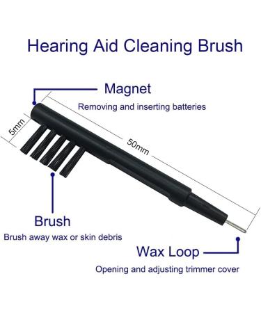 Hearing Aid Cleaning Brushes (6 Pack) - Buy Online on GoSupps.com
