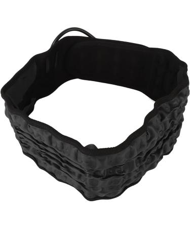 Inflatable Lumbar Traction Belt - FOTABPYTI Lower Back Brace for Women | 29 Gas Columns All-Round Support for Home Use (Black - Buy Online on GoSupps.com