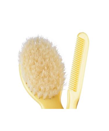 Kent White Bristle Baby Brush and Comb Set - Gentle Care for Baby's Hair - Buy Online on GoSupps.com