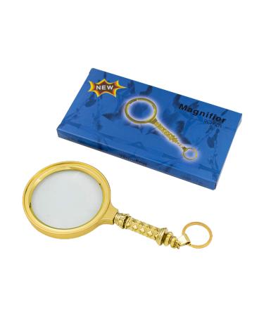 Clear Images Magnifier Reading Glass Handheld Loupesfor Kids Seniors Reading Jewellery Identification Carving Glass Identification Portable Handheld Device Reading Aid Compact