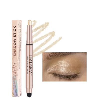 MCAORI Double End Glitter Matte Eyeshadow Stick Pencil Eyeshadow Makeup Waterproof Bicolor ShimmersCosmetics Beauty Makeup Tool