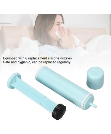 Nasal Rinse Bottle Alleviate Nose Irritations Portable Nasal Wash Bottle 60ml Capacity for Nasal Congestion (Blue) - Buy Online on GoSupps.com