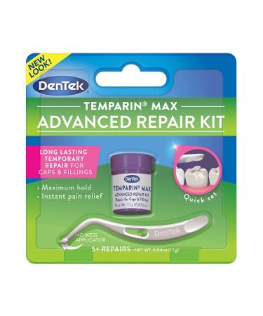 DenTek Temparin Max Caps & Fillings Repair Kit - Pack of 4 (0.0733 oz) - Buy Online on GoSupps.com