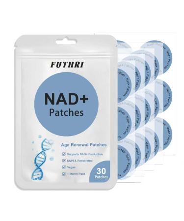 FUTHRI NAD+ Patches Comfortable All-Day Wear Vegan Water-Resistant 9