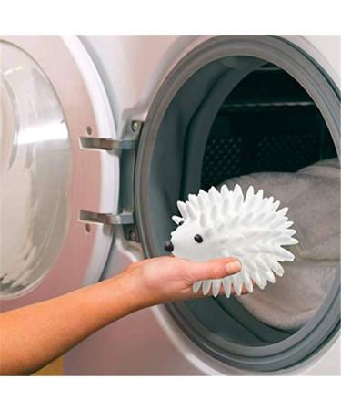YJYdada Cleaning Supplies 3pcs Hedgehog Dryer Ball Reusable Dryer for Dryer Machine Anti Static Ball (White) - Buy Online on GoSupps.com