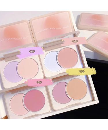 Matte Face Powder Blush Palette - High Pigment, Vegan & Waterproof - Buy Online on GoSupps.com