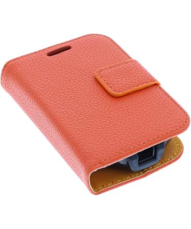 Buy Foto-Kontor Protective Case for Abbott Freestyle Libre 3 | Book Style Orange | Durable & Stylish International Shipping - Buy Online on GoSupps.com