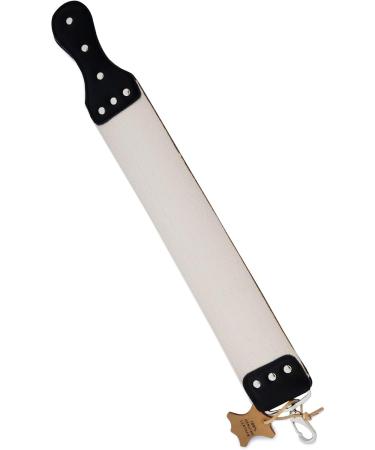 JAG Shaving Leather String Strips - Razor Sharpener for All Blades - Straight Shaver Angler - Brown Knife Strips with Hook - Buy Online on GoSupps.com