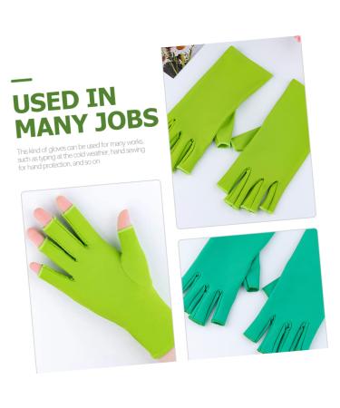 FRCOLOR 8 Pairs Mitts Quilting Gloves Hand Sewing Gloves Work Gloves Crochet Hooks Typing Gloves Work Tools Craft Hand Protective Cover Finger Glove Radiation Protection Hand Guard Spandex - Buy Online on GoSupps.com