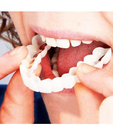 Jiazhouhb 2 Pairs Temporary Fake Teeth - Dental Veneers Artificial Dentures White Cosmetic Prostheses for International Shipping - Buy Online on GoSupps.com