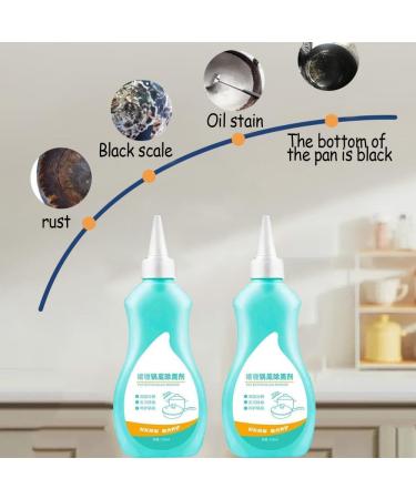 Magic Gel Cleaner for Pots and Pans Gel Cleaner for Cookware Bottom Black Pot Bottom Cleaning Gel Gel Cleaner Effectively Eliminates Tough Stains From The Bottom of Pots. (1PC) - Buy Online on GoSupps.com