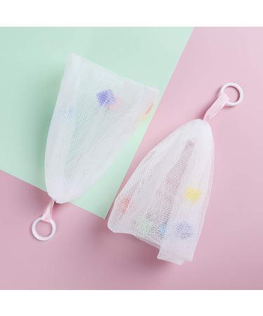 3pcs Bubble Foam Mesh Bag - Facial Skin Care Tool Set with Hanging Ring for Ultimate Body Care - Buy Online on GoSupps.com