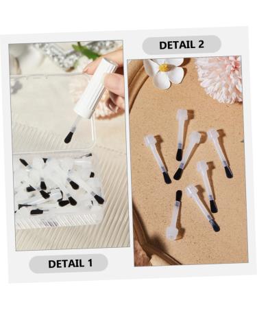 minkissy 1 Set vial small gel polish bottle brush bottle brush replace Tools brush head replacement bottle brush replacement brush for nail polish bottle manicure - Buy Online on GoSupps.com
