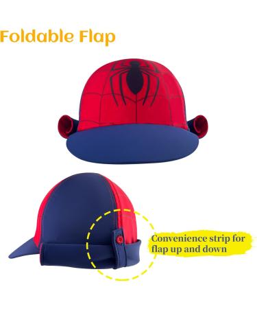 UPF 50+ Children's Sun Hat - Dinosaur Pattern Legionnaire Hat with Neck Protection for Ages 6-8 - Buy Online on GoSupps.com