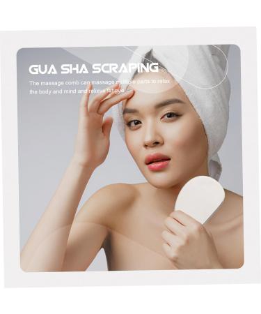 Buy Stainless Steel Scraping Board Massage Tool - Healthy Face Care Scraping Plate | 1 PC 6.2x4x0.5CM - International Shipping Available - Buy Online on GoSupps.com