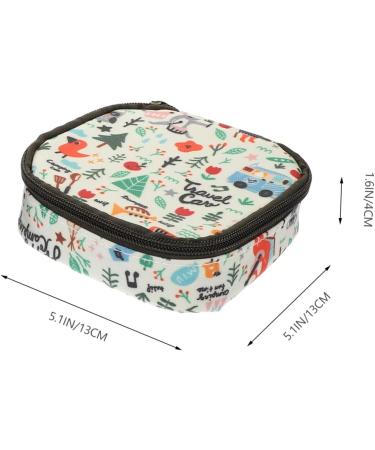 Minkissy 2-Pack Women's Storage Bags for Menstruation Breastfeeding & Mini Cosmetics - Stylish Wallpaper Wall Holder - Buy Online on GoSupps.com